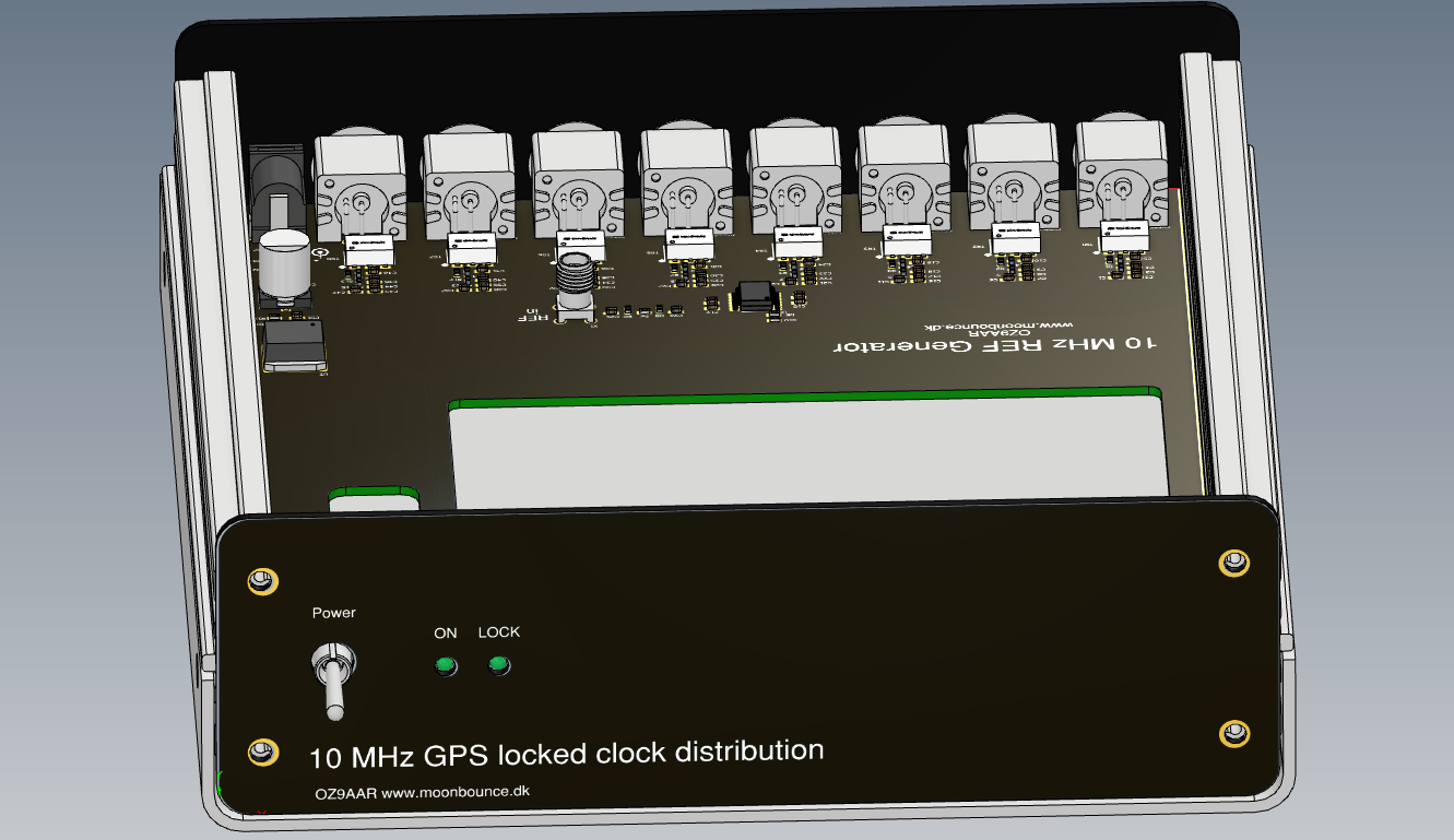 10 MHz Reference clock distribution | moonbounce.dk